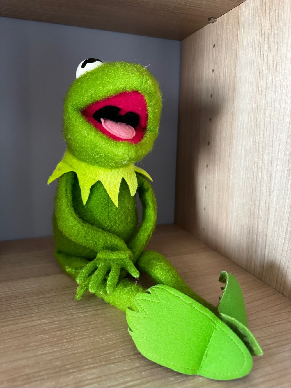 Rare 1976 Fisher-Price Kermit the Frog #850 Posable Vintage Muppets Doll